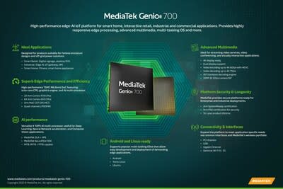 MediaTek Genio 700