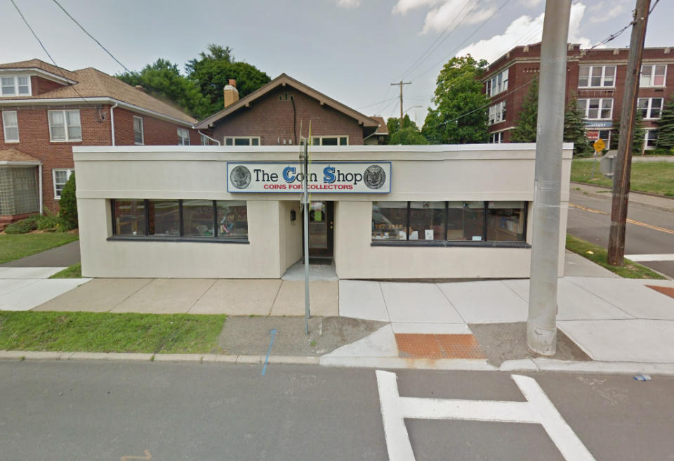 The Coin Shop in Johnson City, N.Y. (Google Maps)