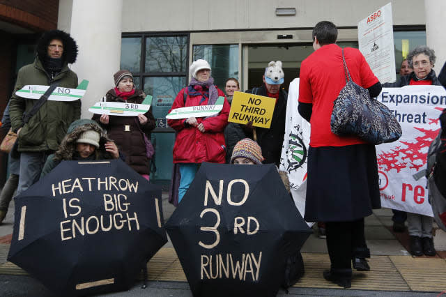 Britain Heatrow Protest Trial