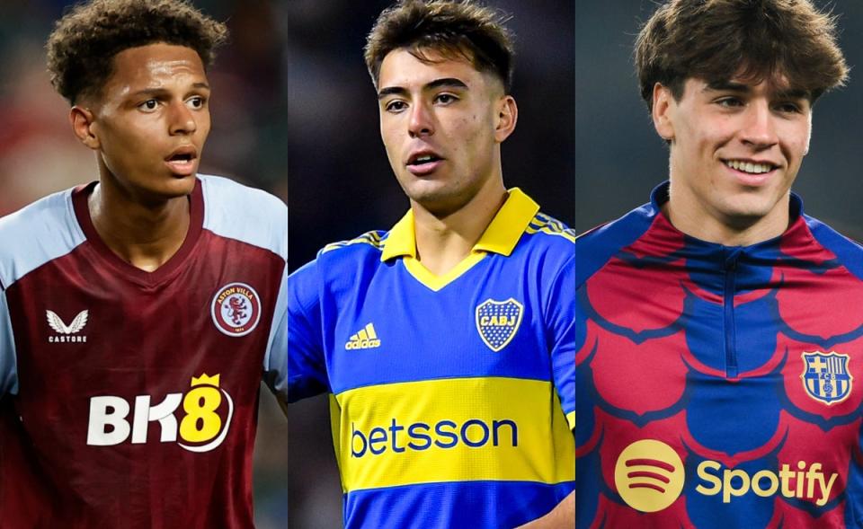 Triple signing: Youngsters Omari Kellyman, Aaron Anselmino and Marc Guiu are all set to join Chelsea (Getty Images)