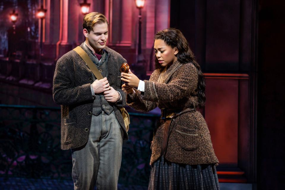 Sam McLellan and Kyla Stone in "Anastasia."