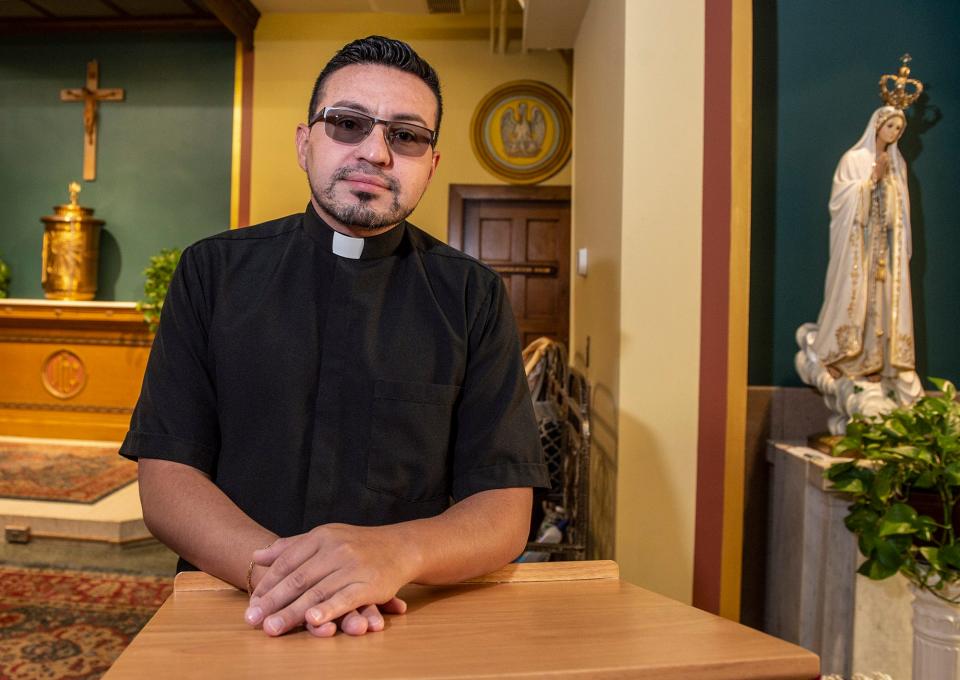 The Rev. Victor Sierra, associate pastor at St. Mary of the Assumption Church in Milford, said the church hosts activities that integrate people from different backgrounds, giving them an opportunity to accept one another.