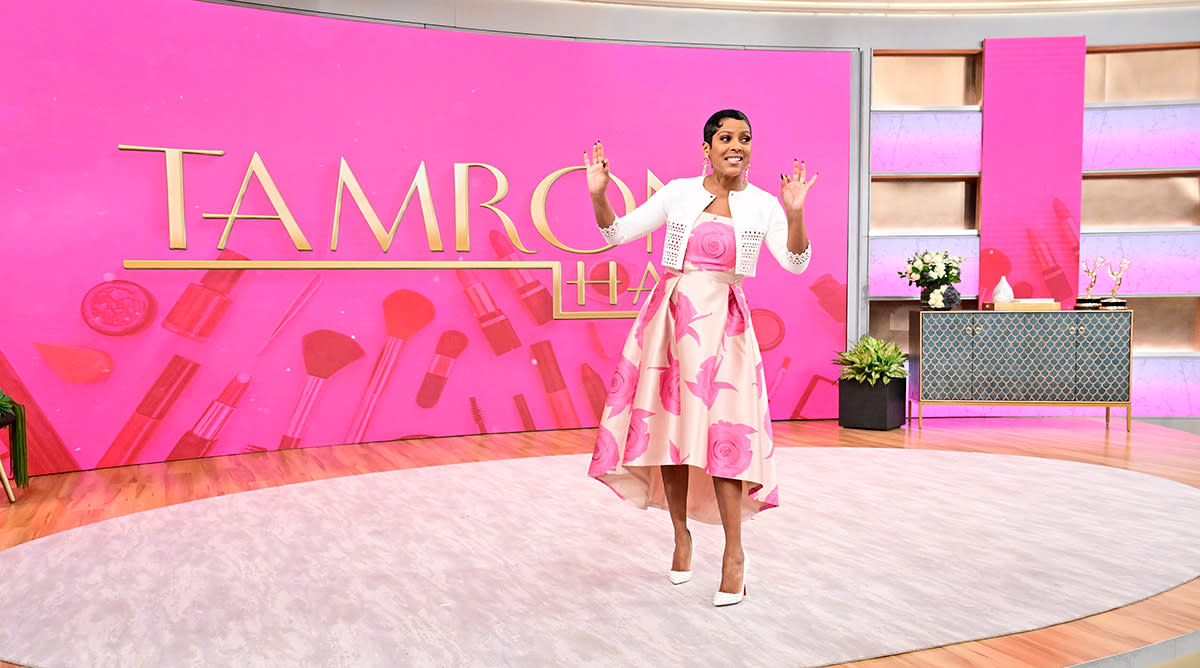  Tamron Hall hosts and executive produces her eponymous daytime talk show. 