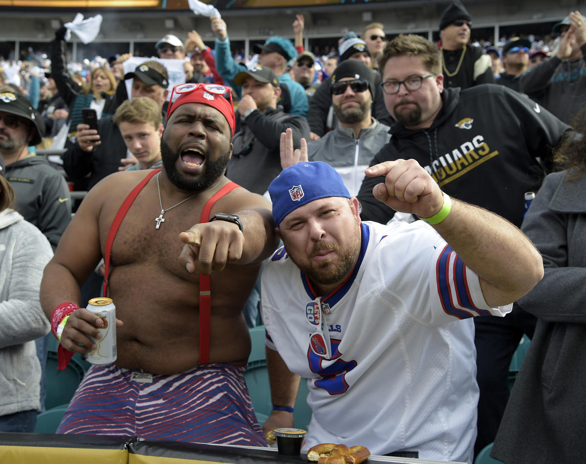 Bills fans and their Mafia invaded Jacksonville and it was glorious