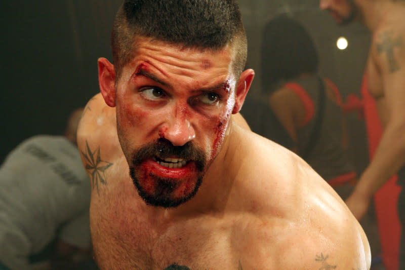 Adkins in ‘Boyka: Undisputed,’ his third turn as Russian MMA anti-hero Boyka