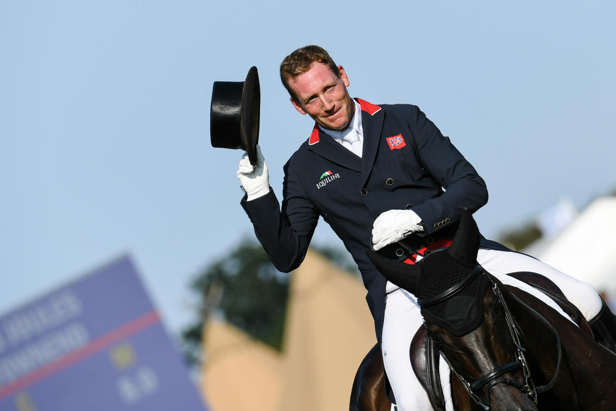 Oliver Townend is sitting pretty at Burghley. Pic: Peter Nixon