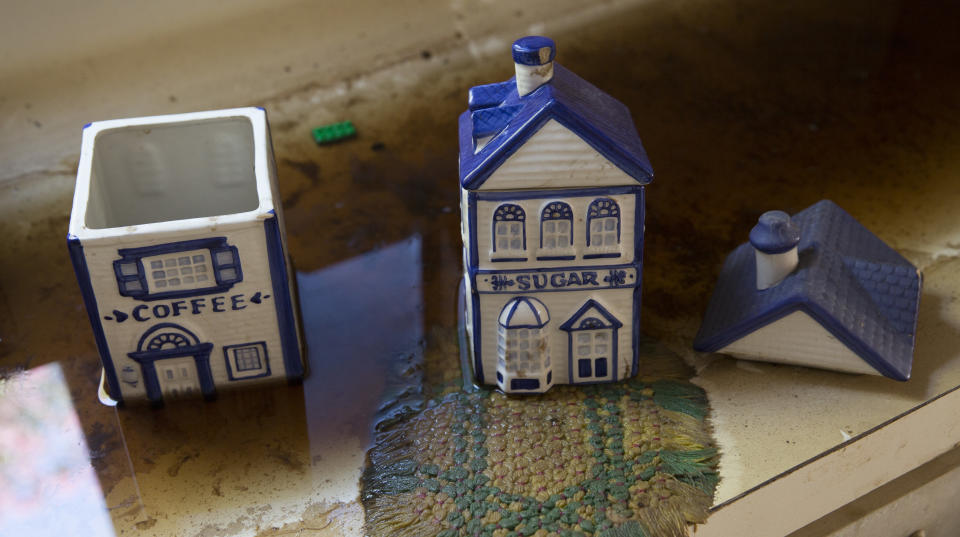 Cookie jars are seen at the Koser home on Sept. 7. (Photo: Erich Schlegel for Yahoo News)