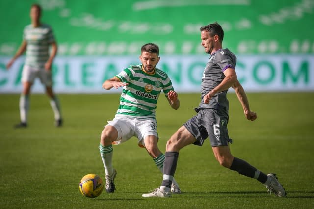 Hibernian’s Paul McGinn, right, joins brother John McGinn in Scotland's squad