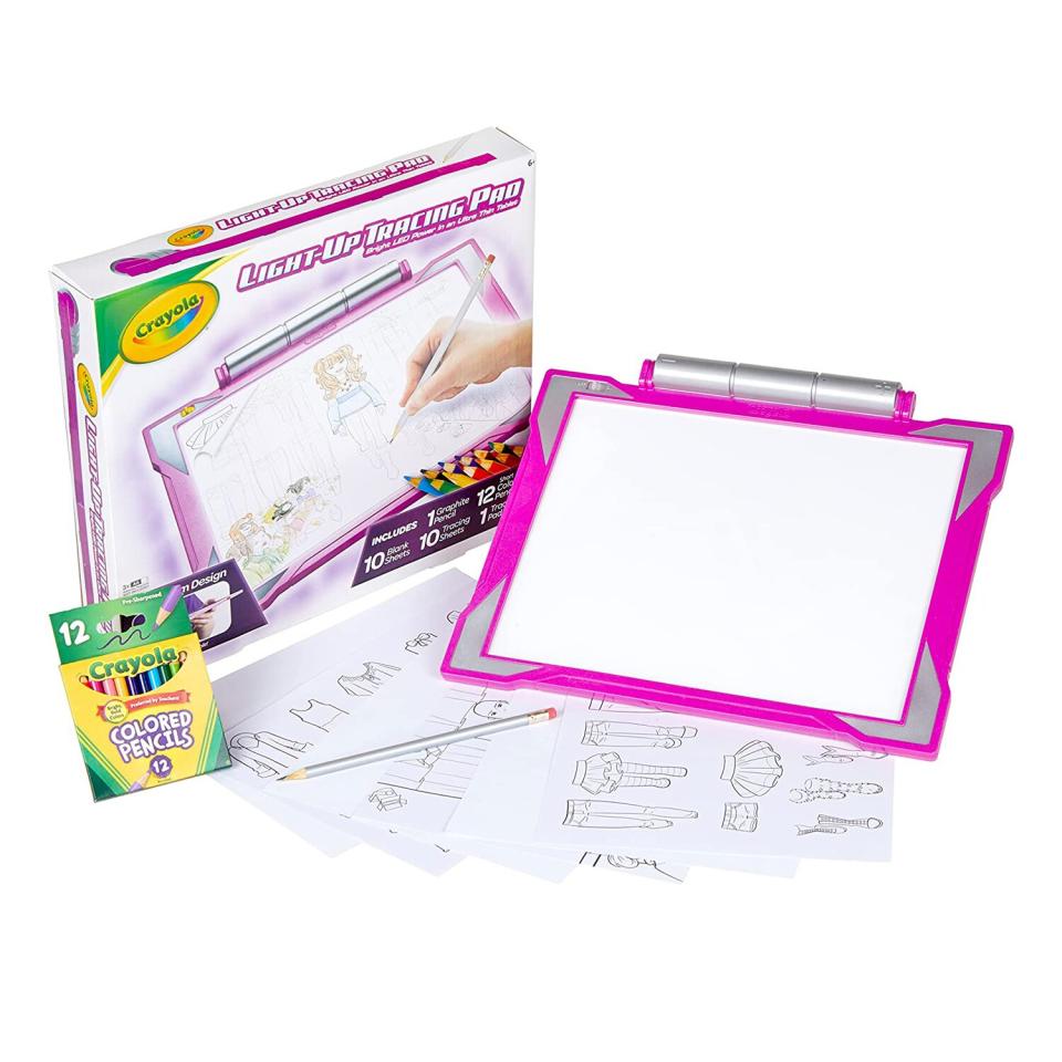 Crayola Light Up Tracing Pad Pink, Holiday Gifts & Toys for Kids