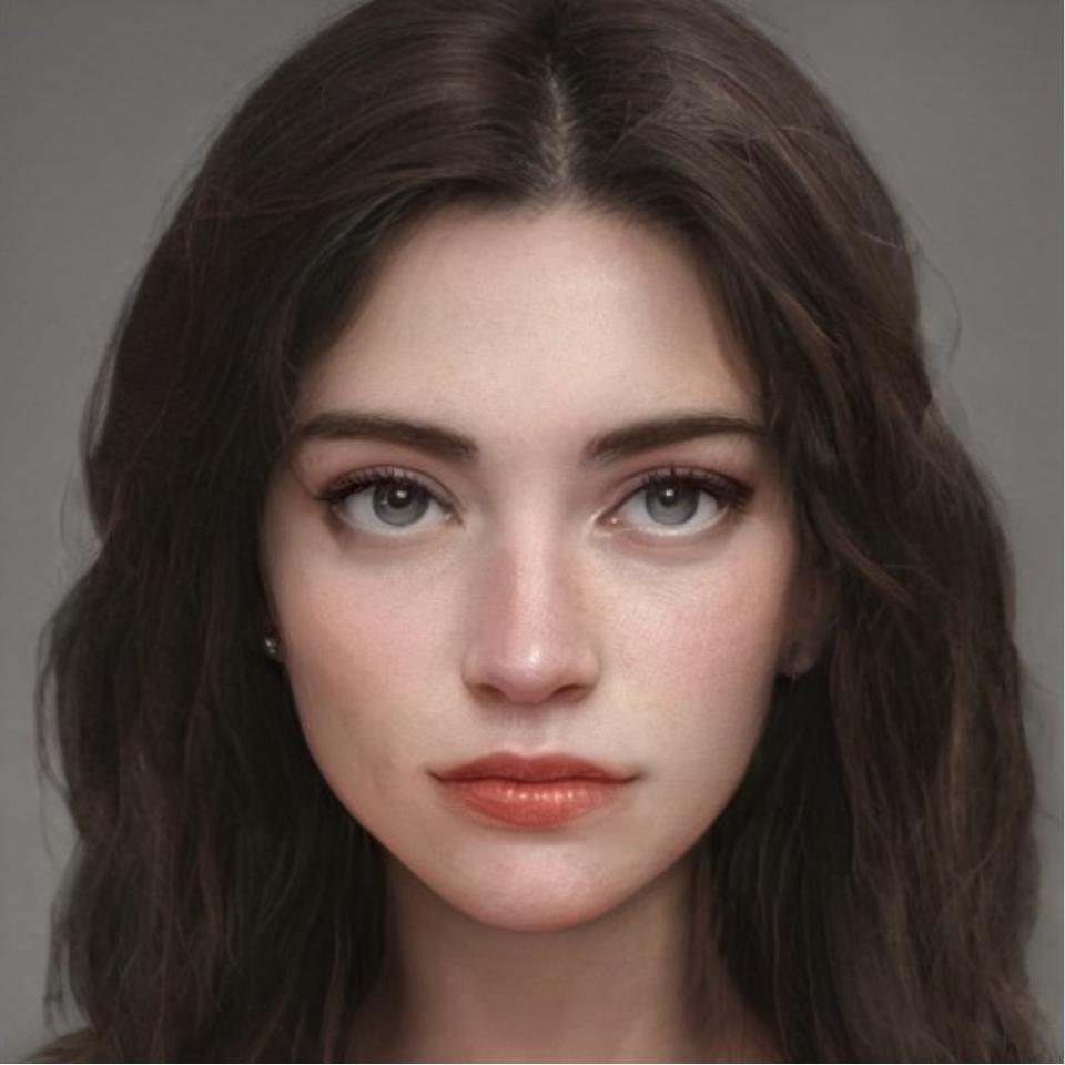 AI recreation of book character