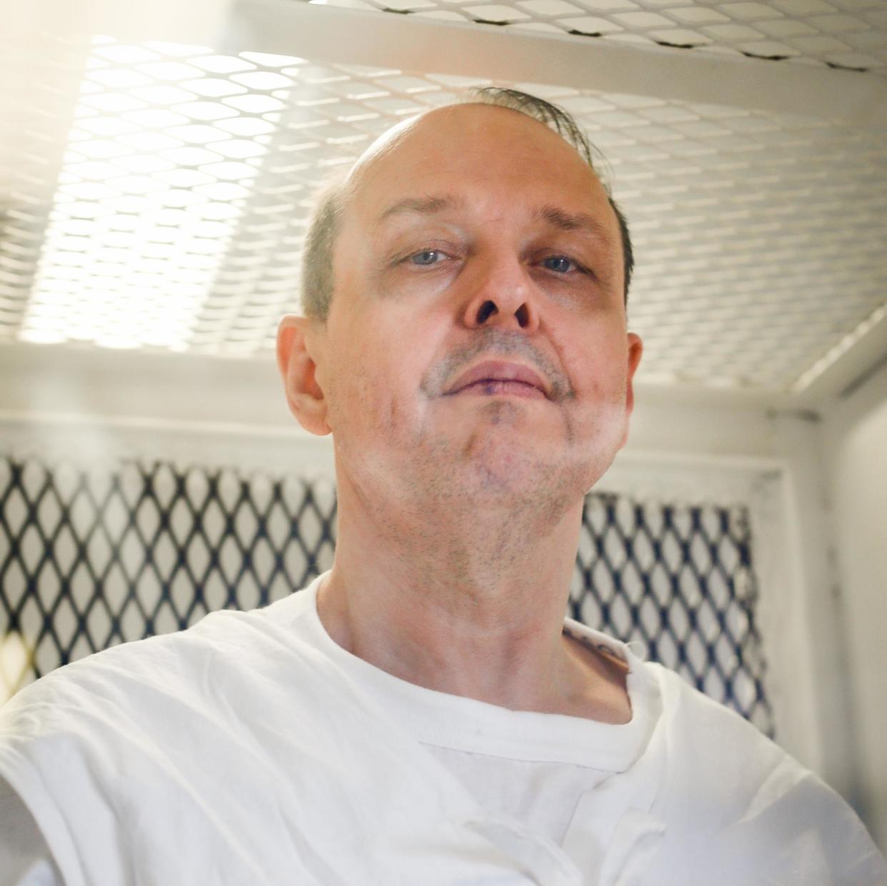 <span>Robert Roberson is scheduled for execution on 17 October.</span><span>Photograph: Ed Pilkington/The Guardian</span>