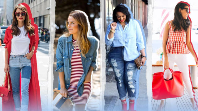 10 Red, White ☀ Blue Outfit Ideas To ...