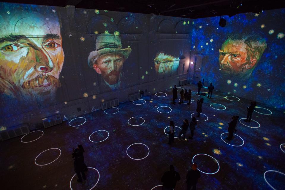 "Immersive Van Gogh" comes to Lighthouse Artspace in Scottsdale beginning Aug. 26. The show features large moving projections of the renowned painter's work.