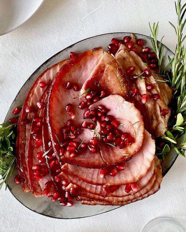 <p>Tara Teaspoon</p><p>I love how simple and festive this ham recipe is. A no-fuss spiral-cut ham gets roasted with a sweet and juicy glaze and makes the most beautiful presentation for any holiday or special gathering.</p><p><strong>Get the recipe: <a href="https://tarateaspoon.com/ham-brown-sugar-glaze/" rel="nofollow noopener" target="_blank" data-ylk="slk:Spiral Ham with Brown Sugar Glaze;elm:context_link;itc:0;sec:content-canvas" class="link rapid-noclick-resp">Spiral Ham with Brown Sugar Glaze</a></strong></p>