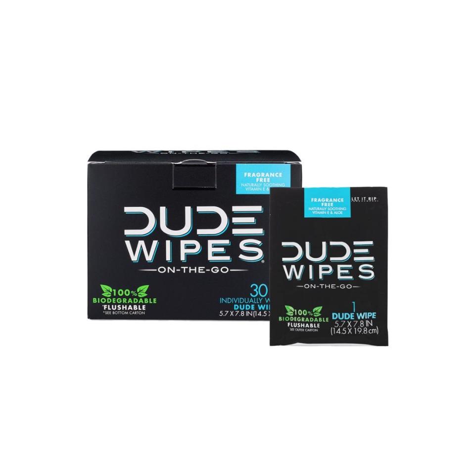 DUDE Wipes Flushable Wet Wipes