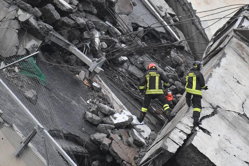 Deadly bridge collapse in Genoa, Italy