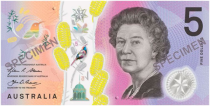 <p>Australia’s five Dollar Note (International Bank Note Society) </p>