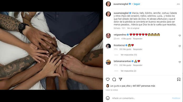 La despedida de Xuxa a Pelé