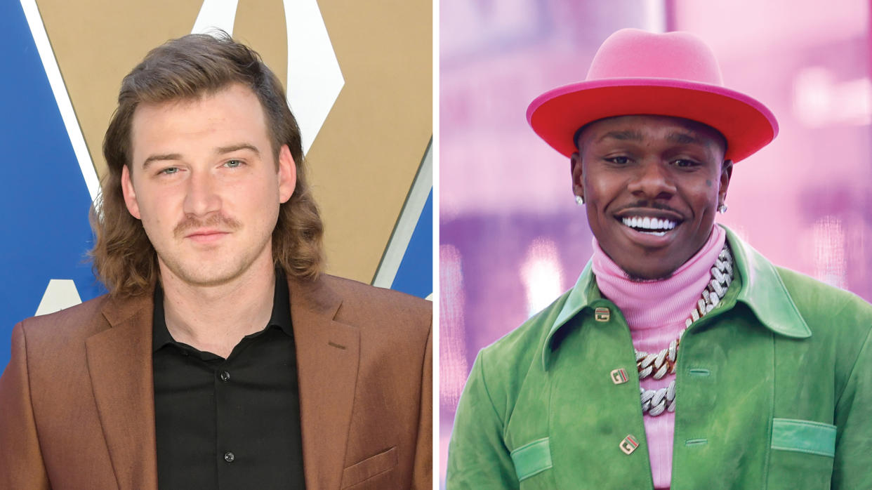 Morgan Wallen and DaBaby.