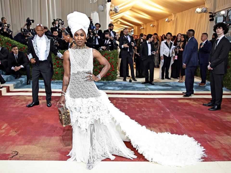 Cynthia Erivo attends the 2022 Met Gala.