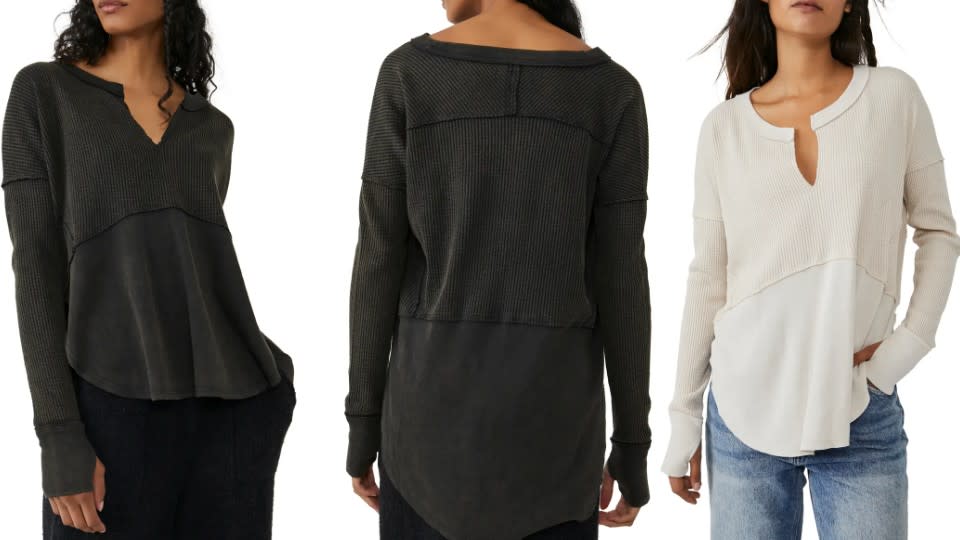 Free People Monterey Thermal T-Shirt - Nordstrom, $47 (originally $107)