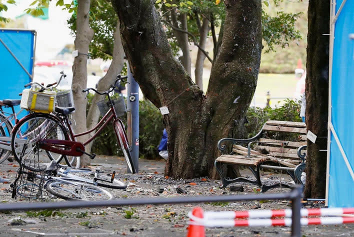 Explosionen in Utsunomiya Bei mehreren Explosionen in der japanischen Stadt Utsunomiya wurden ein Mensch getötet und mehrere verletzt. Die Ursache der Explosionen ist bislang noch ungeklärt. (Foto: Kyodo/Reuters)