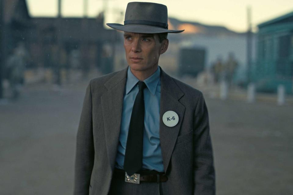 <p>Universal Pictures</p> Cillian Murphy as J. Robert Oppenheimer in "Oppenheimer"