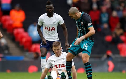 Eric Dier and Davinson Sanchez in action - Credit: Reuters