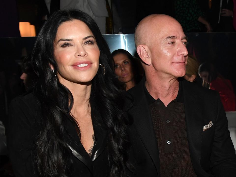 jeff bezos lauren sanchez anna wintour fashion