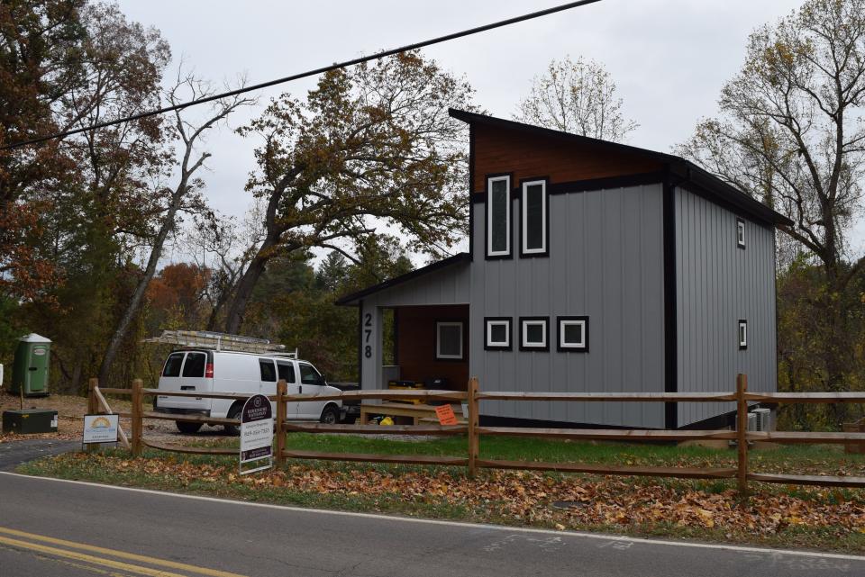 One of the green homes currently on sale from Phase I of Nicholson and Sun's Green Path Commons, Oct. 31, 2023.