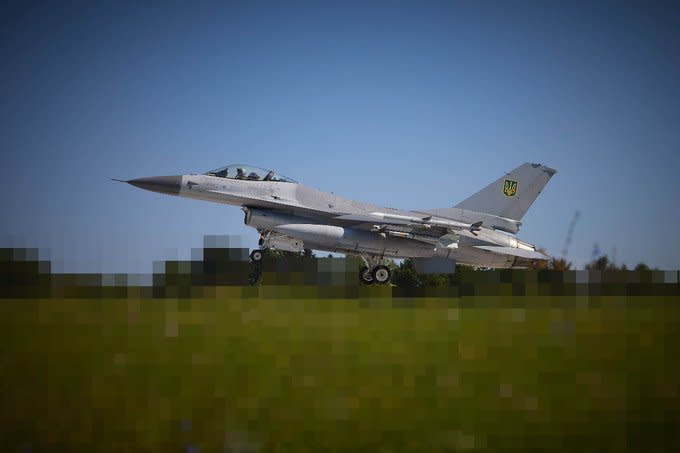 F-16戰機   圖:翻攝自X / Ukrainian Air Force