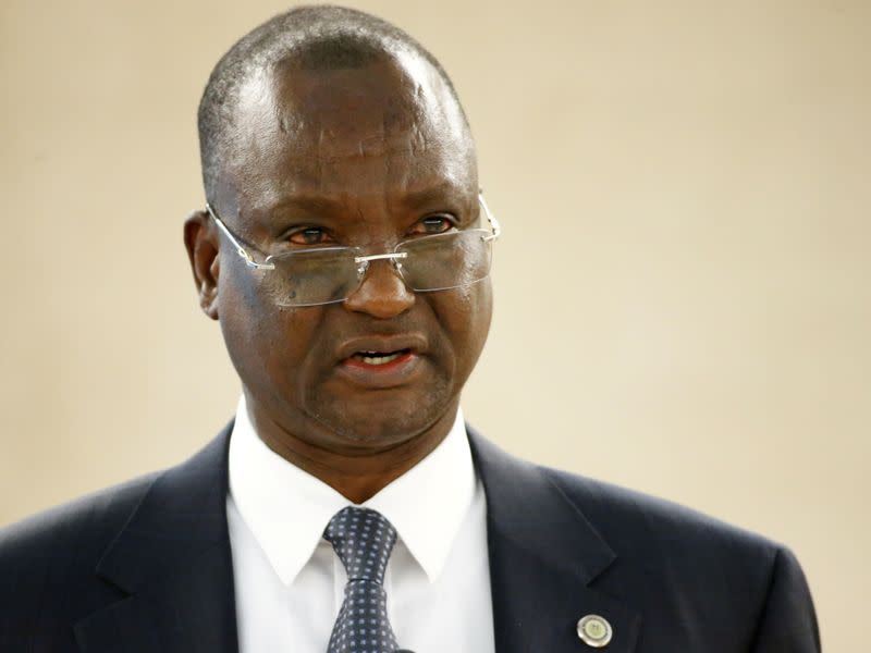 FILE PHOTO: Gai, First Vice President of South Sudan attends the Human Rights Council in Geneva