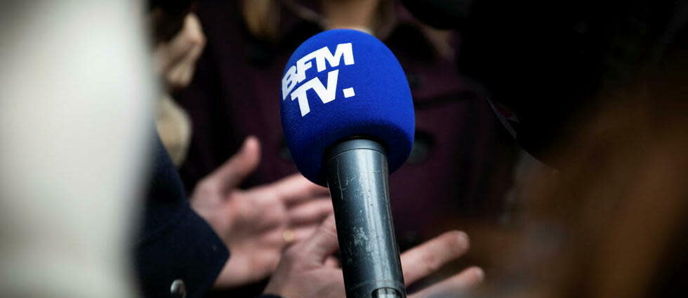 Une enquête a été ouverte à BFMTV pour des soupçons d'ingérence étrangère.  - Credit:Alexis Sciard  / MAXPPP / IP3 PRESS/MAXPPP