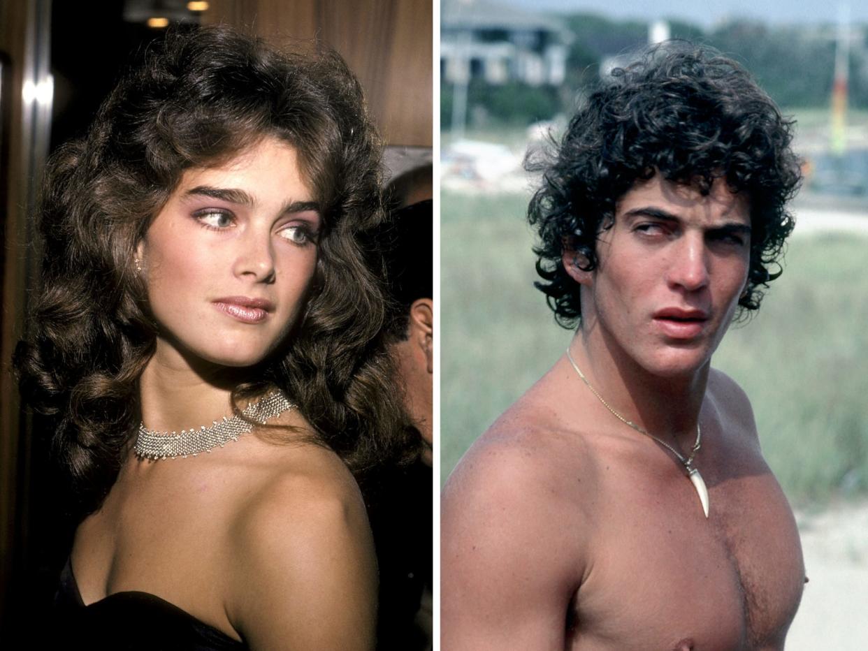 Brooke Shields said the son of John F. Kennedy Jr was "less than chivalrous" after she made clear they were not going to have sex.