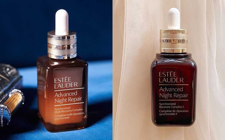 ESTEE LAUDER特潤超導全方位修護露 50ml／3,950元  新舊版本比一比，不只成分升級，外包裝也同步改版。簡約線條*漸層瓶身的可回收玻璃瓶設計，美觀和環保兩者兼具。(圖／IG@esteelaudertw)