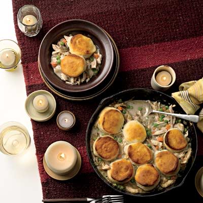 Biscuit-Topped Chicken Stew