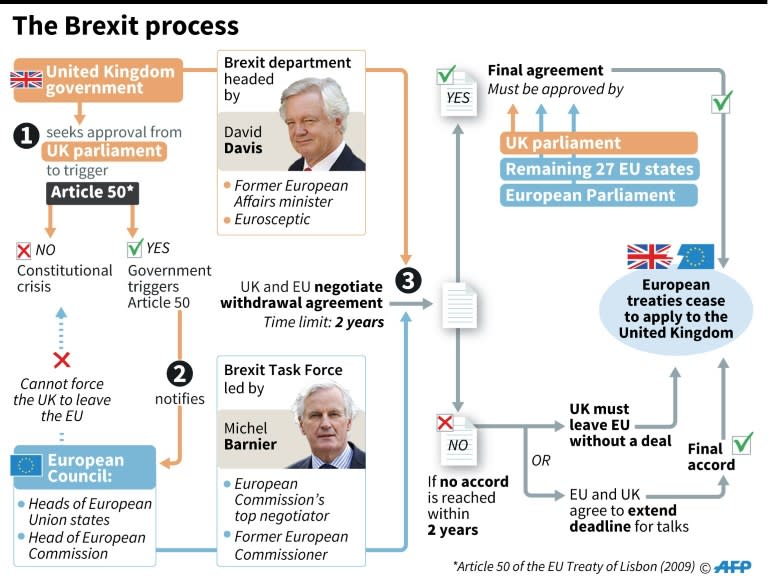 The Brexit process