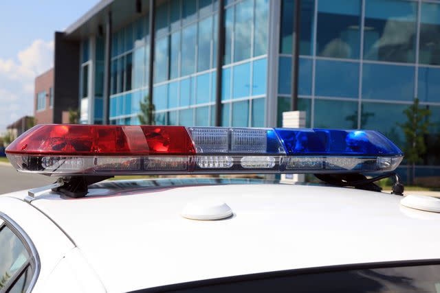 <p>Getty</p> Stock image of police car