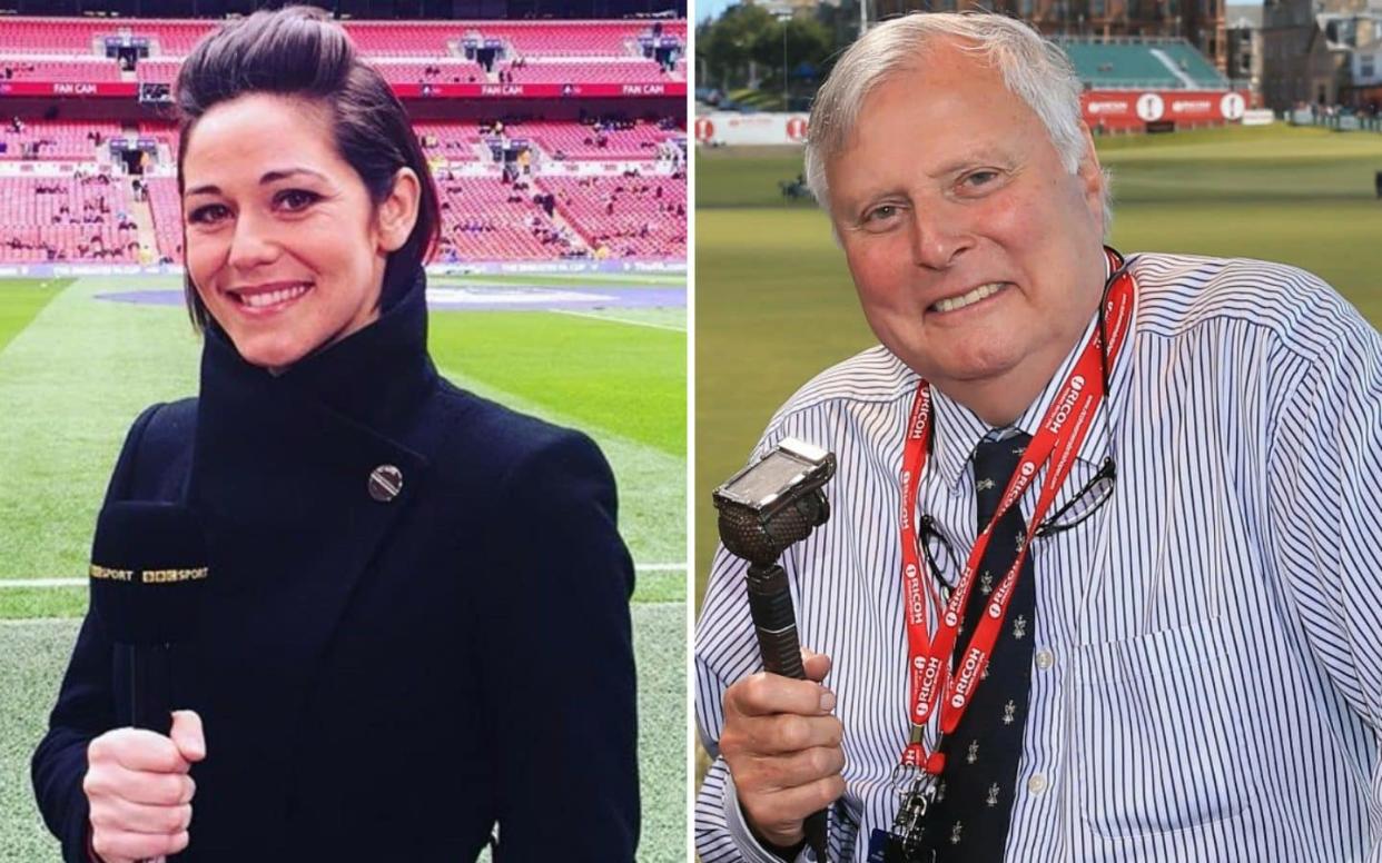 Eilidh Barbour and Peter Alliss are to be colleagues