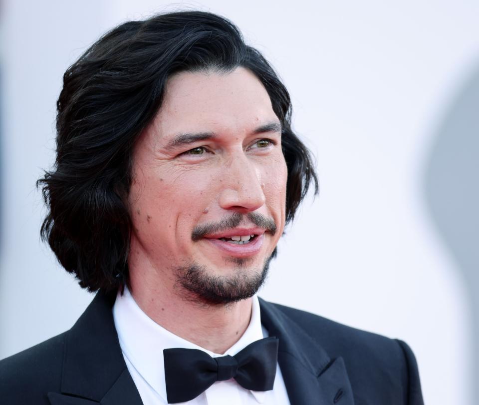 Closeup of Adam Driver