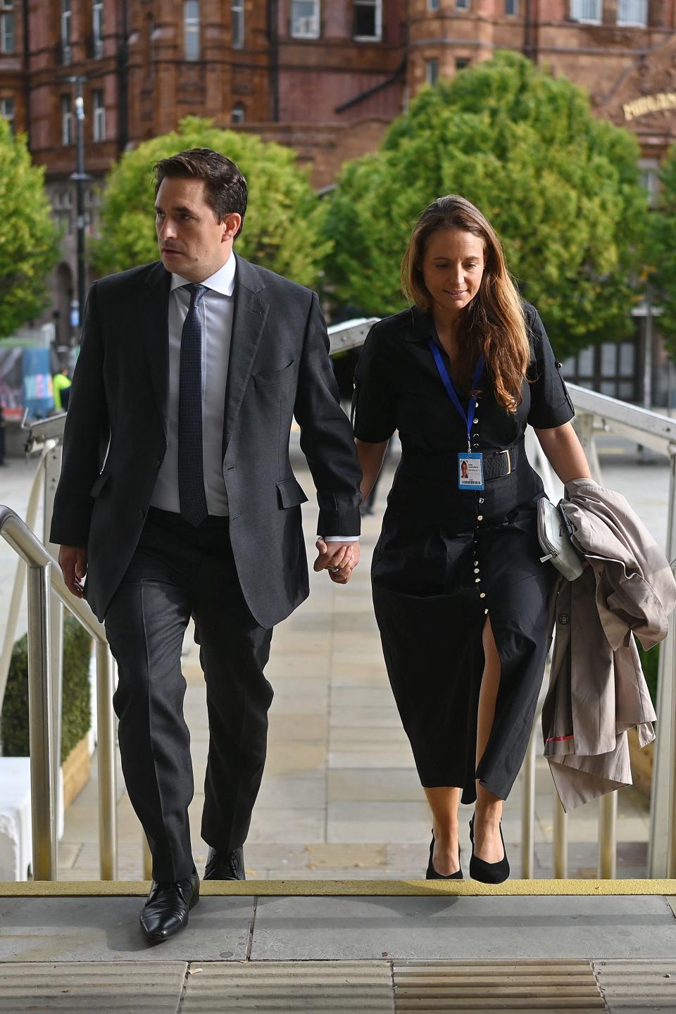 Felicity Cornelius-Mercer has supported her husband Johnny Mercer amid the row. (Getty)