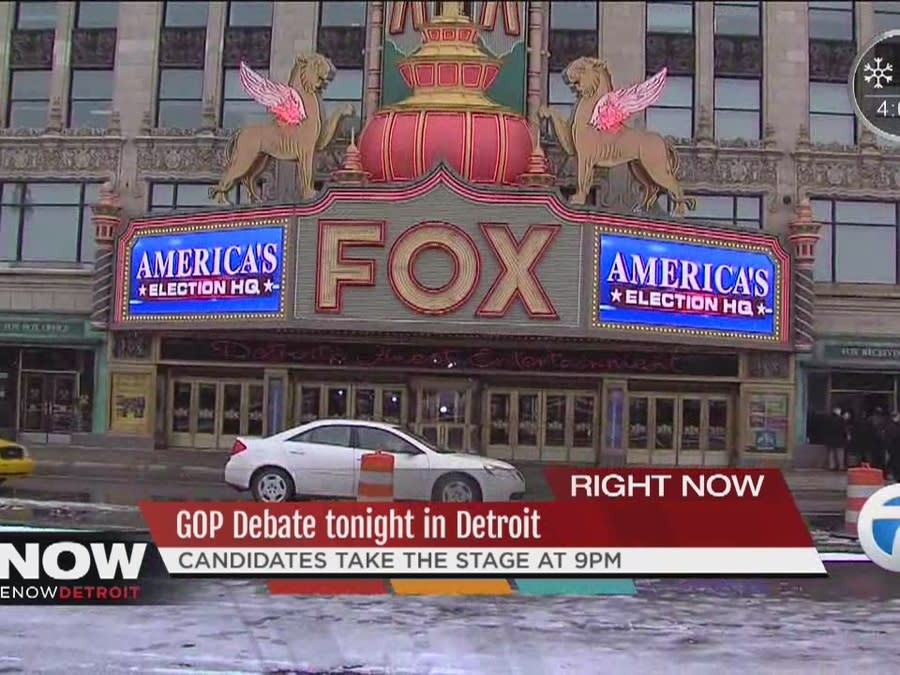 GOP Debate Tonight in Detroit