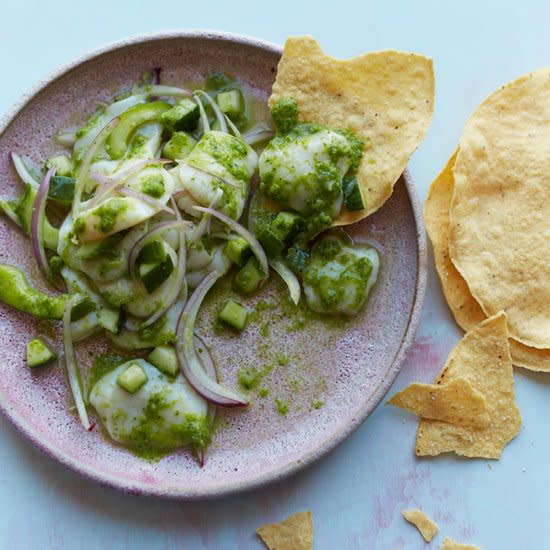 Scallop Ceviche with Aguachile