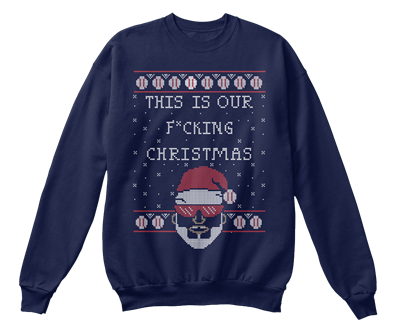 You're going to want this David Ortiz holiday sweater for your Christmas party. (Teespring.com)