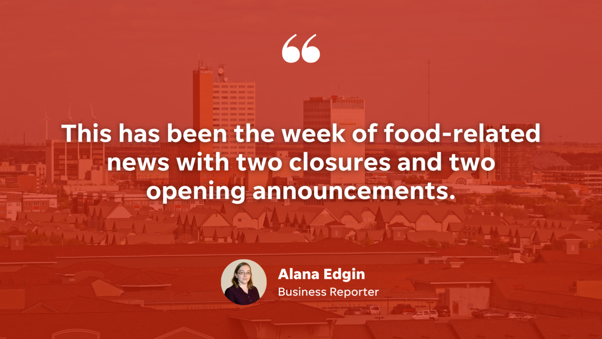 This has been the week of food-related news with two closures and two opening announcements.