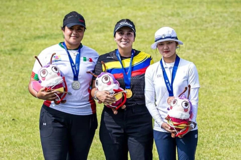 maya becerra copa del mundo tiro con arco 2024