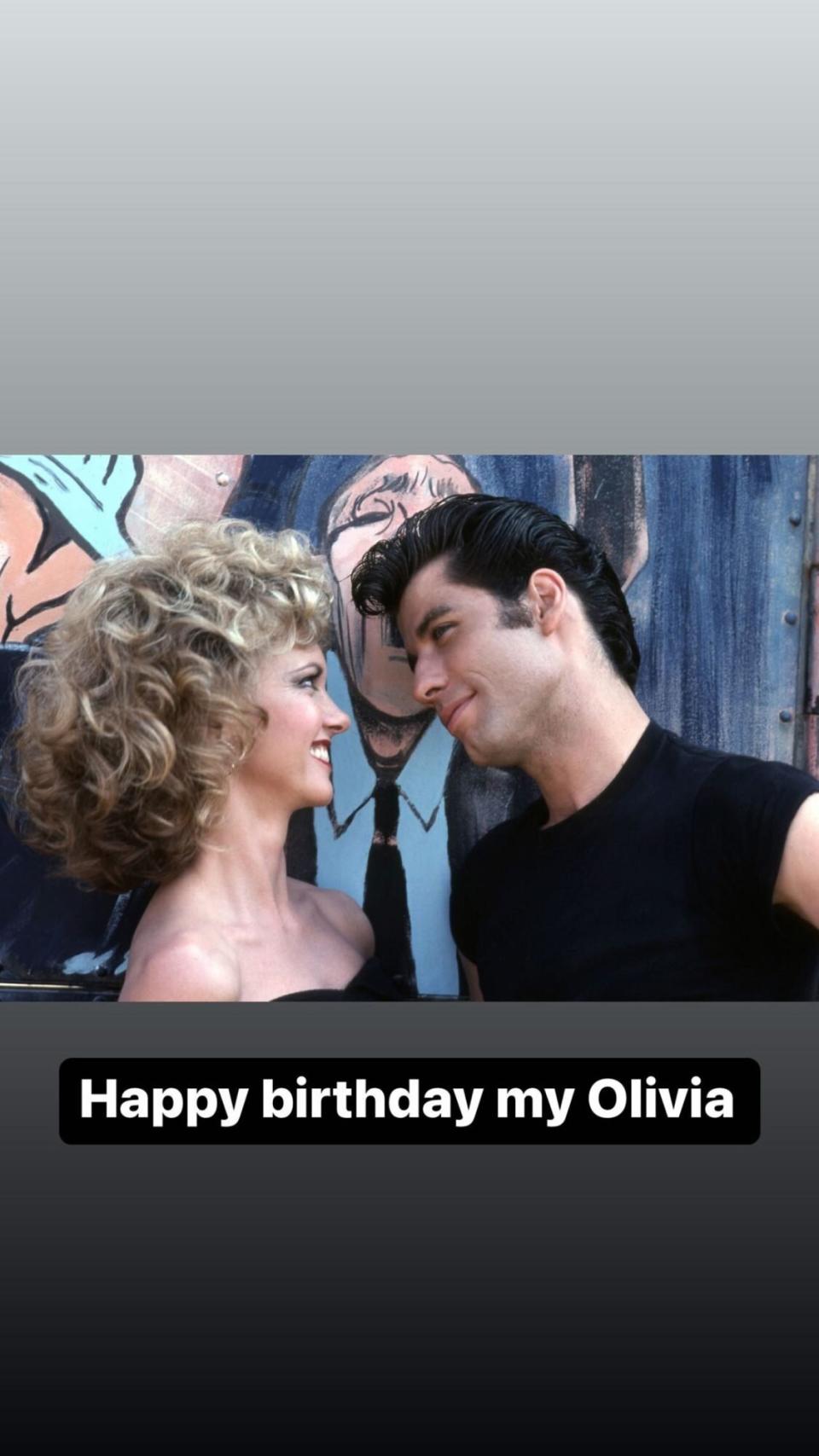 John Travolta Posts Heartfelt Message to Olivia Newton-John on Late Star’s 74th Birthday: ‘Happy Birthday My Olivia’