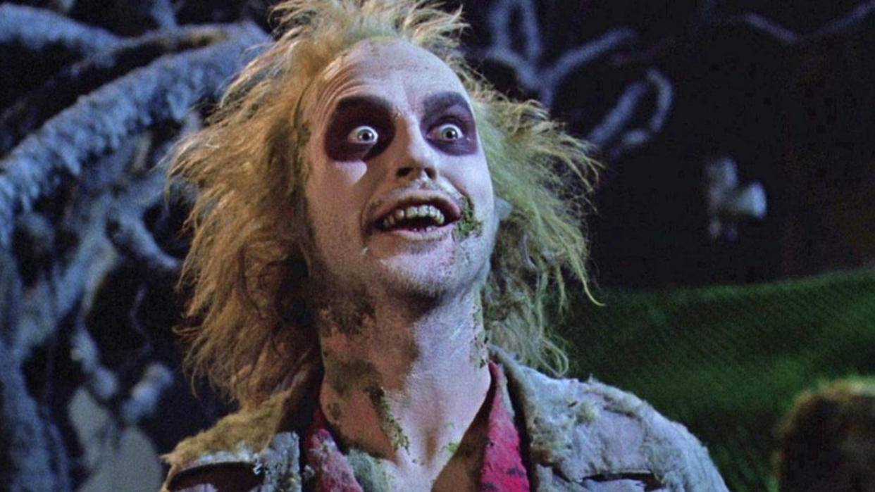  Michael Keaton as Betelgeuse in Beetlejuice. 