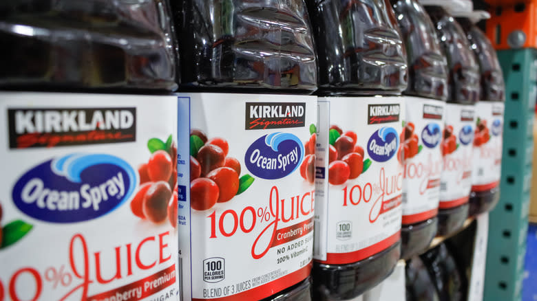 Kirkland Signature cranberry juice