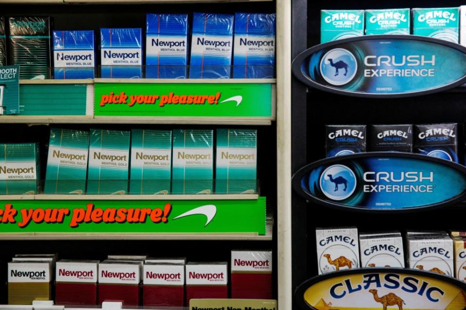 The decision comes after the White House weighed the potential public-health benefits of banning minty smokes against the political risk of angering black voters in an election year, according to the report. REUTERS